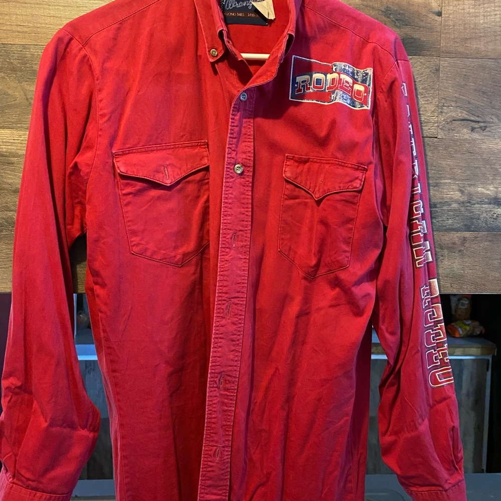Wrangler rodeo long sleeve shirt